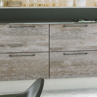 Valore Driftwood Light Grey Kitchen details