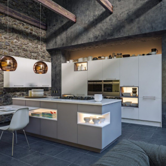 Valore Light Grey Kitchen