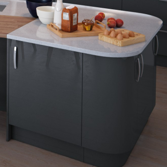 Vivo Gloss Anthracite Kitchen details