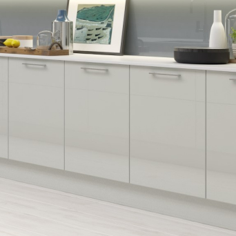 Vivo Gloss Light Grey Kitchen details