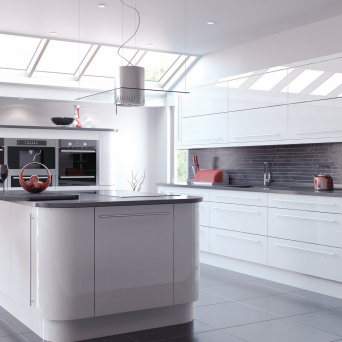 Vivo Gloss White Kitchen