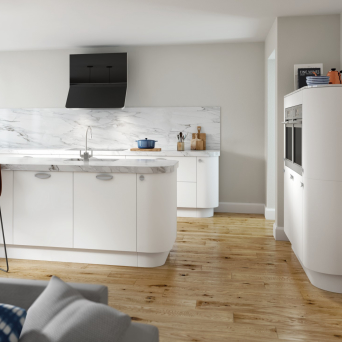 Vivo Matt White Kitchen