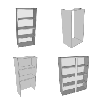 Extra Tall Wall units (1250 high)