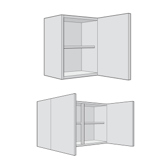 Short Wall units (575 high)