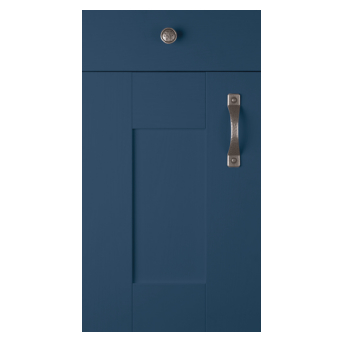 Wilton Oakgrain Azure Blue Kitchen Doors