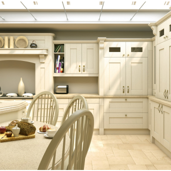 Wilton Oakgrain Cream Kitchen