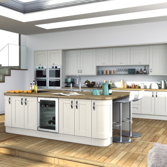 Wilton Oakgrain White Kitchen