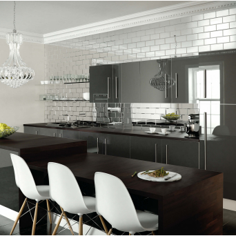 Zurfiz Ultragloss Metallic Anthracite Kitchen