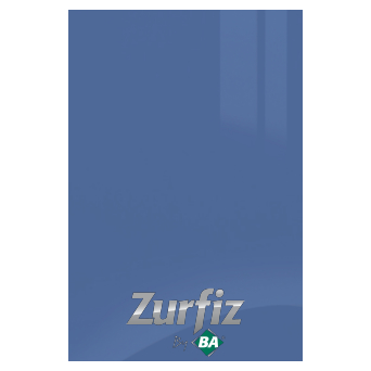 Zurfiz Ultragloss Baltic Blue kitchen doors