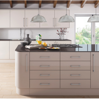 Zurfiz Ultragloss Cashmere Kitchen