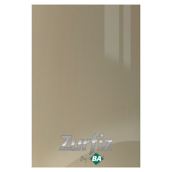 Zurfiz Ultragloss Metallic Champagne kitchen doors