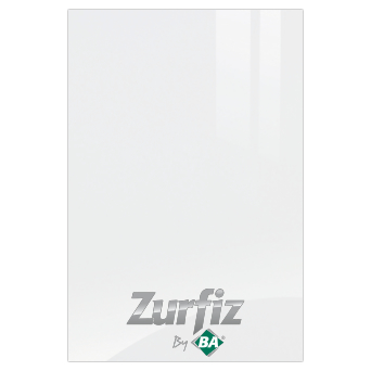 Zurfiz Ultragloss Glacier White kitchen doors