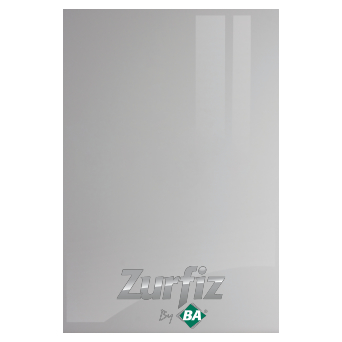 Zurfiz Ultragloss Light Grey kitchen doors