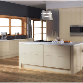 Zurfiz Ultragloss Limestone Kitchen