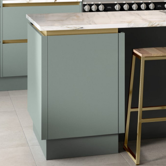 Zurfiz Serica Matt Sage Green Kitchen details