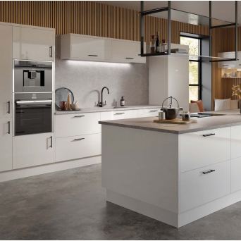 Zurfiz Ultragloss White Kitchen